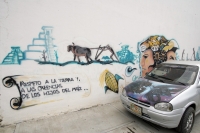 Miércoles 13 de octubre. Los artistas visuales han encontrado en la ciudad de Tuxtla Gutiérrez un lugar donde pueden realizar diferentes manifestaciones de arte callejero, siendo el graffiti una de las practicas utilizadas e incluso contratadas por las au