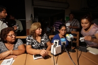 Jueves 5 de diciembre del 2013. Tuxtla Gutiérrez. Vecinos de la ribera de Cahuare anuncian en conferencia de prensa las siguientes acciones ciudadanas que realizaran para continuar co las protestas en contra de la Calera ubicada en el Cañón del Sumidero.