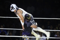 Sábado 6 de octubre del 2013. Tuxtla Gutiérrez. Esta noche se lleva a cabo la función de lucha libre profesional Guerra de Leyendas 2.