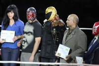 Sábado 6 de octubre del 2013. Tuxtla Gutiérrez. Esta noche se lleva a cabo la función de lucha libre profesional Guerra de Leyendas 2.