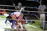 Sábado 6 de octubre del 2013. Tuxtla Gutiérrez. Esta noche se lleva a cabo la función de lucha libre profesional Guerra de Leyendas 2.