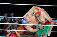 Sábado 6 de octubre del 2013. Tuxtla Gutiérrez. Esta noche se lleva a cabo la función de lucha libre profesional Guerra de Leyendas 2.