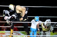 Sábado 6 de octubre del 2013. Tuxtla Gutiérrez. Esta noche se lleva a cabo la función de lucha libre profesional Guerra de Leyendas 2.