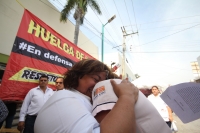 Lunes 3 de abril del 2017. Tuxtla Gutiérrez. Enfermeras del Hospital Pascacio Gamboa incian esta mañana huelga de hambre.