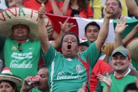 Jueves 9 de octubre del 2014. Tuxtla Gutiérrez. Los aficionados durante el partido de México vs Honduras.