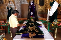 Viernes 16 de marzo del 2018. San Cristóbal de las Casas. A pesar de haber sufrido daños en la mayorí­a de sus templos, la iglesia coleta se encuentra lista para las celebraciones de la Semana Santa.