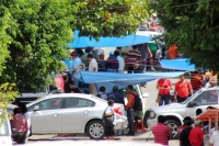 Martes 22 de octubre del 2013: Tuxtla Gutiérrez. El movimiento magisterial toma este medio día las instalaciones del INEGI y las oficinas de hacienda en la capital de Chiapas.