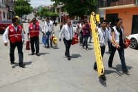 Viernes 30 de marzo del 2012. Temblor provoca acciones preventivas en el INEGI.