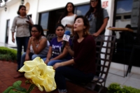 Martes 27 de septiembre del 2016. Tuxtla Gutiérrez. Colectiva Camina Violeta de Guerrero e Iniciativas Feministas en conferencia de prensa dan a conocer las actividades del programa de las Jornadas Feminismos del Sur que se realizan en la capital de este 