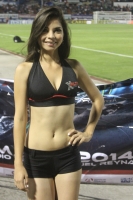 Sábado 26 de abril del 2014. Tuxtla Gutiérrez. Aspectos del partido entre Jaguares de Chiapas y el Atlante esta noche en el estadio Zoque.
