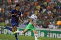 Sábado 26 de abril del 2014. Tuxtla Gutiérrez. Aspectos del partido entre Jaguares de Chiapas y el Atlante esta noche en el estadio Zoque.