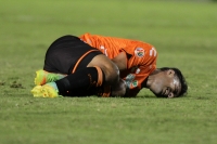 Sábado 19 de noviembre del 2016. Tuxtla Gutiérrez. Jaguares de Chiapas termina la temporada ganado su primer juego de local ante el Atlas con marcador de 1-0.
