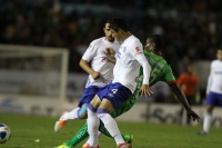 Sábado 18 de enero del 2014. Tuxtla Gutiérrez. Aspectos del partido de esta noche entre jaguares de Chiapas y el Cruz Azul.