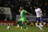 Sábado 18 de enero del 2014. Tuxtla Gutiérrez. Aspectos del partido de esta noche entre jaguares de Chiapas y el Cruz Azul.