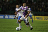 Miércoles 12 de agosto del 2015. Tuxtla Gutiérrez. Aspecto del partido entre Jaguares de Chiapas y el Cruz Azul, esta noche en el estadio Zoque de la capital de este estado del sureste de México.