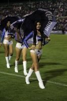 Miércoles 12 de agosto del 2015. Tuxtla Gutiérrez. Aspecto del partido entre Jaguares de Chiapas y el Cruz Azul, esta noche en el estadio Zoque de la capital de este estado del sureste de México.