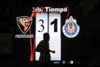 Sábado 14 de enero del 2012. Tuxtla Gutiérrez, Chiapas. Los jaguares de Chiapas logran su primera victoria en el torneo de clausura ante las Chivas del Guadalajara tres tantos a uno.