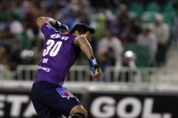 Sábado 7 de marzo del 2015. Tuxtla Gutiérrez. Aspectos del partido entre Jaguares de Chiapas y El Puebla esta noche en el estadio Zoque.