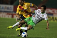 Sábado 29 de Marzo del 2014. Tuxtla Gutiérrez. Aspectos del partido entre Jaguares de Chiapas y Morelia, esta noche en el estadio Zoque de la capital de este estado del sureste de México.