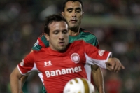 Jueves 27 de noviembre del 2014. Tuxtla Gutiérrez. Aspectos del partido de ida entre Jaguares de Chiapas y el Toluca al inicio de la liguilla del torneo del fut bol mexicano.