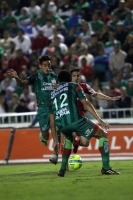 Sábado 7 de febrero del 2015. Tuxtla Gutiérrez. Aspecto del partido entre Jaguares de Chiapas y Xolos, esta noche en el estadio Zoque de la capital del estado de Chiapas.