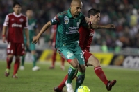 Sábado 7 de febrero del 2015. Tuxtla Gutiérrez. Aspecto del partido entre Jaguares de Chiapas y Xolos, esta noche en el estadio Zoque de la capital del estado de Chiapas.