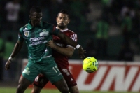 Sábado 7 de febrero del 2015. Tuxtla Gutiérrez. Aspecto del partido entre Jaguares de Chiapas y Xolos, esta noche en el estadio Zoque de la capital del estado de Chiapas.