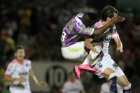 Sábado 17 de octubre del 2015. Tuxtla Gutiérrez. Aspecto del partido entre Jaguares de Chiapas y los Rayados del Monterrey.