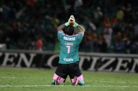 Sábado 17 de octubre del 2015. Tuxtla Gutiérrez. Aspecto del partido entre Jaguares de Chiapas y los Rayados del Monterrey.
