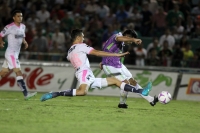 Sábado 17 de octubre del 2015. Tuxtla Gutiérrez. Aspecto del partido entre Jaguares de Chiapas y los Rayados del Monterrey.