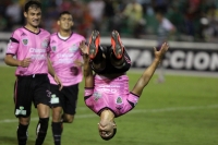 Sábado 18 de octubre del 2014. Tuxtla Gutiérrez. Aspecto del partido entre jaguares de Chiapas y Santos Laguna.