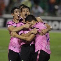 Sábado 18 de octubre del 2014. Tuxtla Gutiérrez. Aspecto del partido entre jaguares de Chiapas y Santos Laguna.