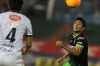 Sábado 12 de abril del 2014. Tuxtla Gutiérrez. Aspectos del partido entre jaguares de Chiapas y Monterrey.