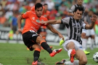 Sábado 24 de septiembre del 2016. Tuxtla Gutiérrez. Jaguares logra empatar a Necaxa a dos tantos, esta tarde en la cancha del Estadio Zoque.
