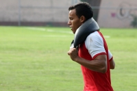 Martes 14 de julio del 2015. Tuxtla Gutiérrez. Aspecto del entrenamiento del equipo de fut bol profesional Jaguares de Chiapas.