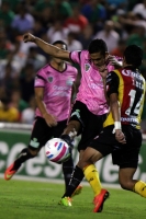 Miércoles 1 de octubre del 2014. Tuxtla Gutiérrez. Aspecto del partido entre Jaguares de Chiapas y Leones Negros.