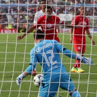 Domingo 31 de julio del 2016. Tuxtla Gutiérrez. Jaguares vence 1-0 al Toluca, esta tarde en partido de la LigaMx en el estadio Zoque de la capital de Chiapas.