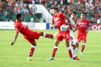 Domingo 31 de julio del 2016. Tuxtla Gutiérrez. Jaguares vence 1-0 al Toluca, esta tarde en partido de la LigaMx en el estadio Zoque de la capital de Chiapas.