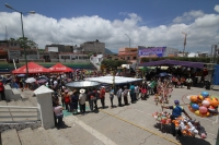 Domingo 19 de agosto del 2018. Tuxtla Gutiérrez. El barrio de San Roque no logra llenar la Jí­cara de Pozol durante la fiesta patronal de este año, logrando imponer record en la desilusión de la comunidad tuxtleca