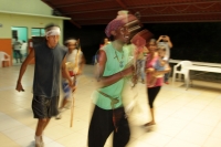 Martes 27 de septiembre del 2016. Tuxtla Gutiérrez. Esta noche llegan los corredores de Los Jornadas de la Dignidad y la Paz quienes recorren desde Alaska y desde la Patagonia para encontrarse en Panamá dentro de su movimiento continental y ceremonial.