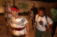 Martes 27 de septiembre del 2016. Tuxtla Gutiérrez. Esta noche llegan los corredores de Los Jornadas de la Dignidad y la Paz quienes recorren desde Alaska y desde la Patagonia para encontrarse en Panamá dentro de su movimiento continental y ceremonial.