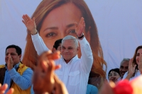Martes 3 de abril del 2018. Ocosocuautla de Espinosa. José Antonio Aguilar Bodegas acompaña al inicio de campaña de Marí­a Elena Orantes y candidatos del Movimiento Ciudadano en un evento en esta ciudad.