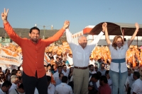 Martes 3 de abril del 2018. Ocosocuautla de Espinosa. José Antonio Aguilar Bodegas acompaña al inicio de campaña de Marí­a Elena Orantes y candidatos del Movimiento Ciudadano en un evento en esta ciudad.