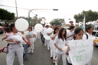Viernes 20 de marzo del 2015. Tuxtla Gutiérrez. En la víspera se realizo la marcha silenciosa por la memoria de la niña fallecida en una guardería de Tuxtla. (Marcha por Kimy)