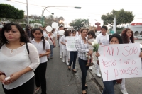 Viernes 20 de marzo del 2015. Tuxtla Gutiérrez. En la víspera se realizo la marcha silenciosa por la memoria de la niña fallecida en una guardería de Tuxtla. (Marcha por Kimy)