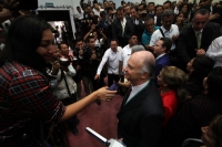 Viernes 2 de diciembre del 2016. Tuxtla Gutiérrez. Enrique Krauze, historiador mexicano recibe esta tarde la medalla Rosario Castellanos que el Congreso de Chiapas otorga a quienes se distinguen en las artes y ciencias en México.