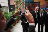 Viernes 2 de diciembre del 2016. Tuxtla Gutiérrez. Enrique Krauze, historiador mexicano recibe esta tarde la medalla Rosario Castellanos que el Congreso de Chiapas otorga a quienes se distinguen en las artes y ciencias en México.