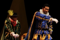 Lunes 28 de noviembre del 2016. Tuxtla Gutiérrez. El Tenorio Chiapaneco 2016. La dulce Inés recibe esta noche las palabras de amor de Don Juan en el Teatro de la Ciudad Emilio Rabasa.