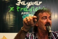 Lunes 15 de junio del 2015. Tuxtla Gutiérrez. Ricardo La Volpe Guarchoni es presentado esta tarde como nuevo director técnico del equipo de Fut bol profesional Jaguares de Chiapas.