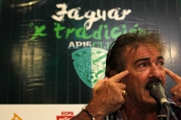 Lunes 15 de junio del 2015. Tuxtla Gutiérrez. Ricardo La Volpe Guarchoni es presentado esta tarde como nuevo director técnico del equipo de Fut bol profesional Jaguares de Chiapas.